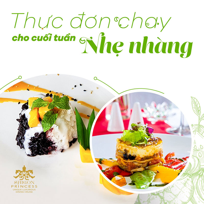Vegetarian Menu for the exquisite weekend